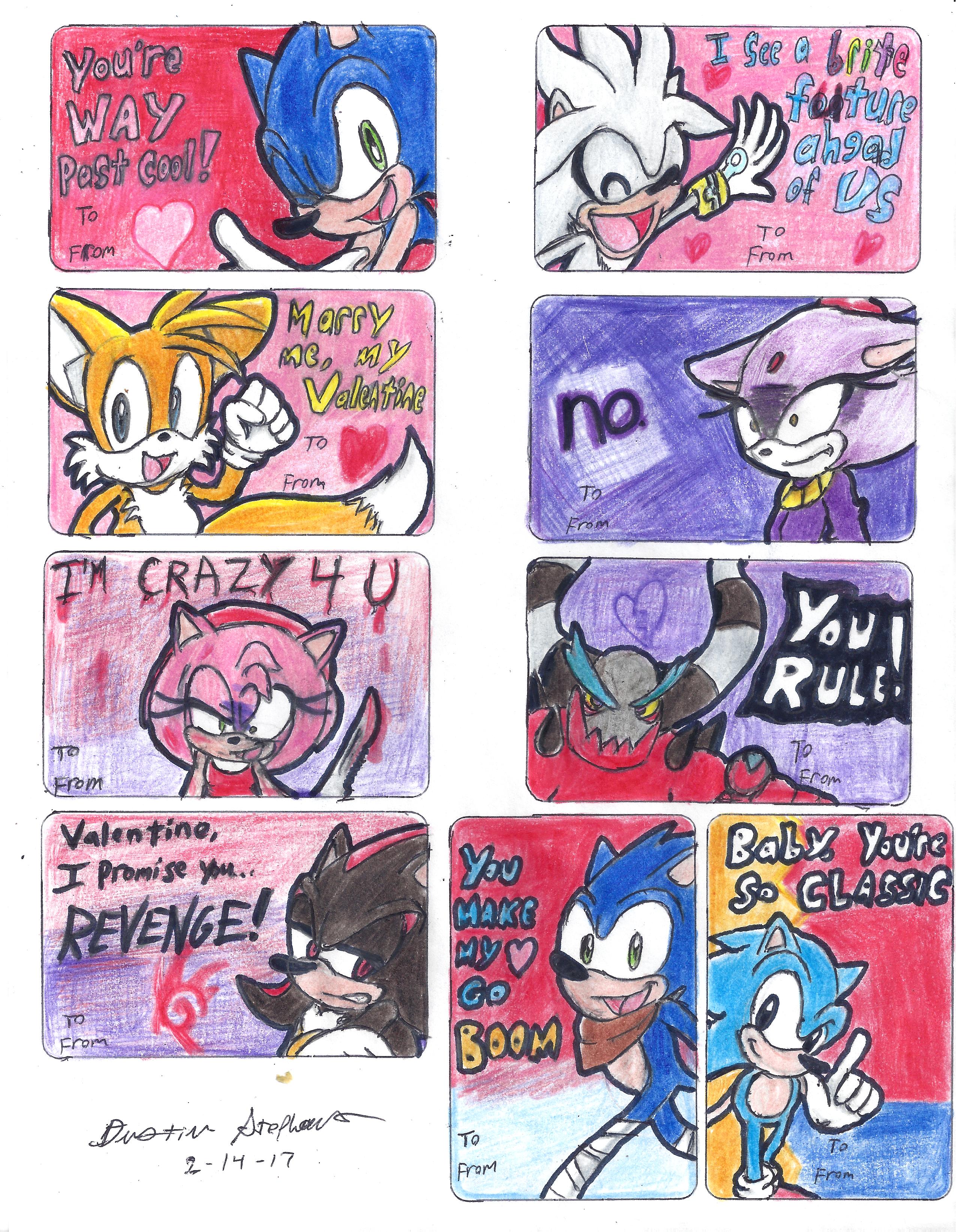 Gentendo Sonic Valentine Cards 2017 by TheMapleSyrupShow on DeviantArt
