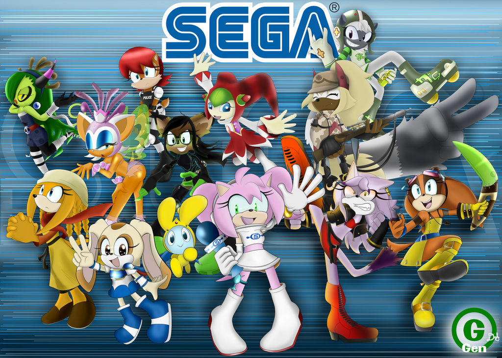 Sonic Characters Deviantart Sonic Street Girls Homepage | SEGA