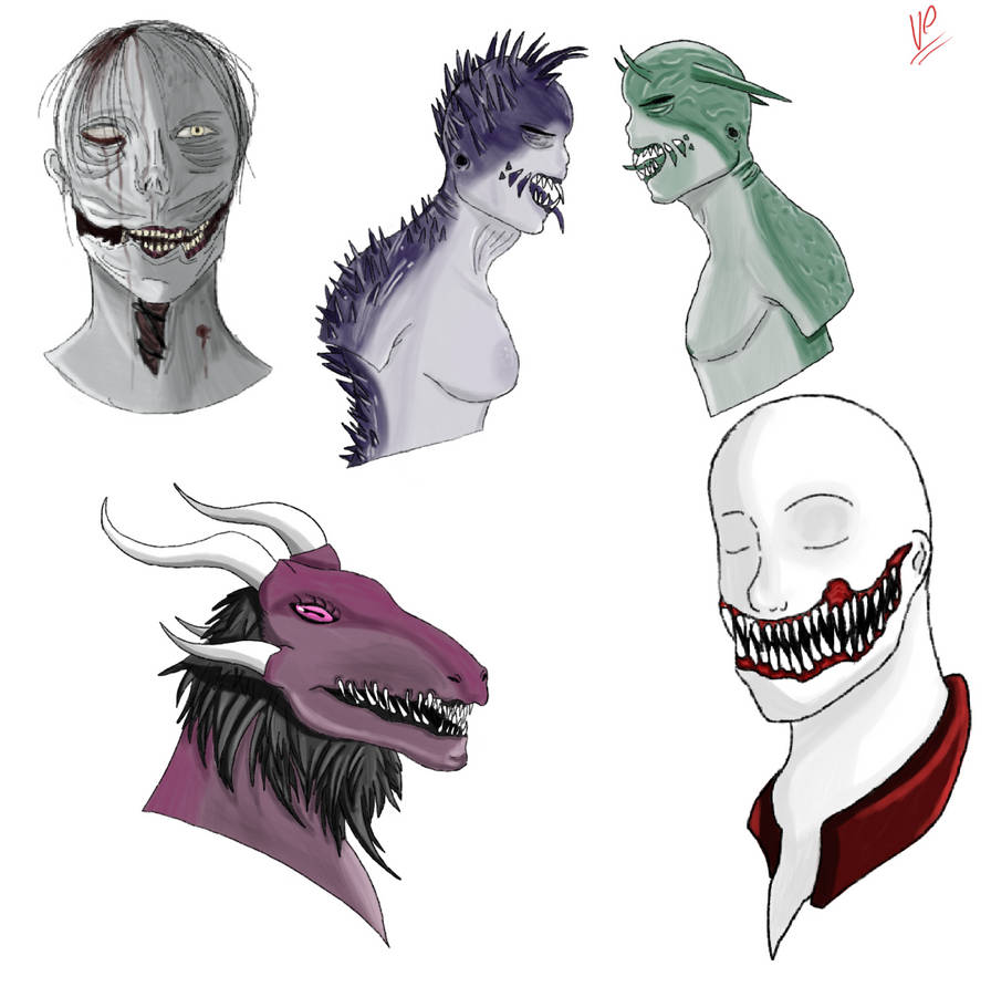 Random Creatures by VantaPurple on DeviantArt