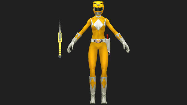 Yellow Ranger - Power Ranger Mighty Morphin[DL]