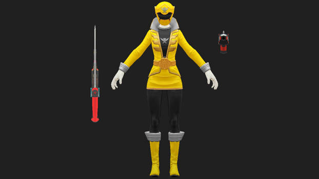 Yellow Ranger - Power Ranger Super Megaforce[DL]