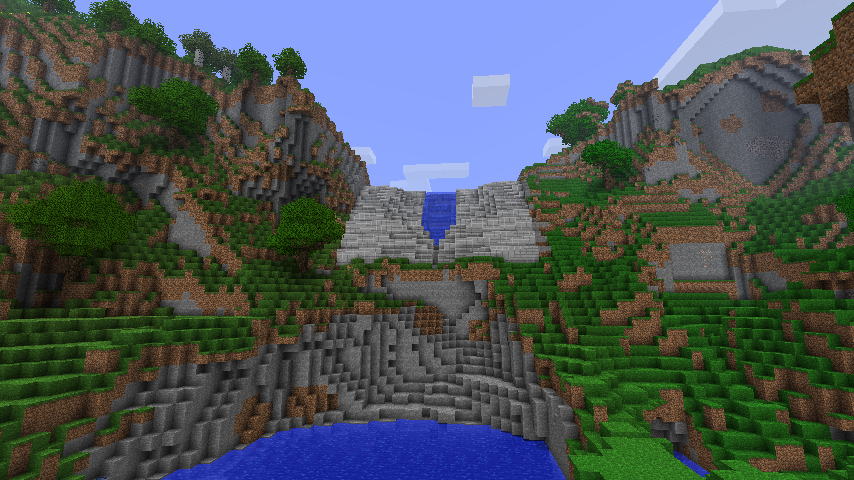 Terraforming in Minecraft