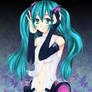 Miku Append: butterfly night