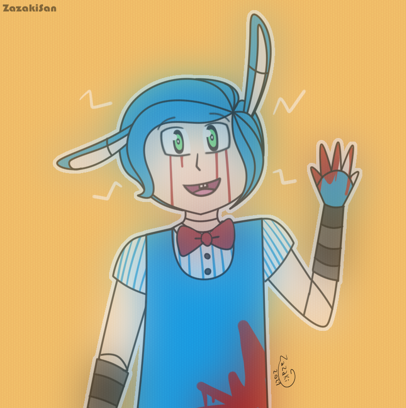 Bon fanart from The Walten files by Electhra on DeviantArt