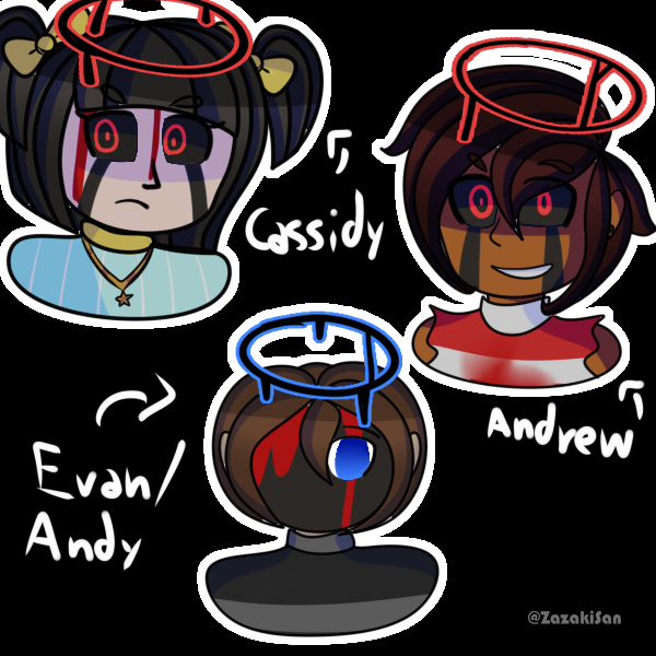3 Vengeful Spirits (FNAF AU) by ZazakiSan on DeviantArt 3 Vengeful Spirits (FNAF AU) by ZazakiSan on DeviantArt