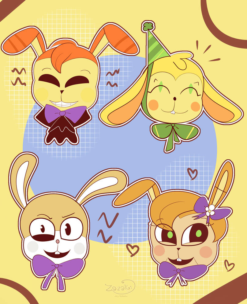 Bunnies !! (Crossover) by ZazakiSan on DeviantArt