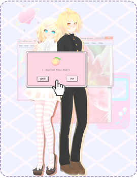 Rin and Nero TDA Uniform