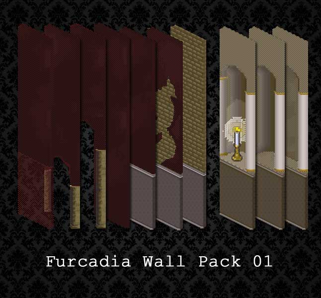 Furcadia Walls - Pack 01