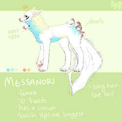 Messanori. (Reference done by:lostdoge)