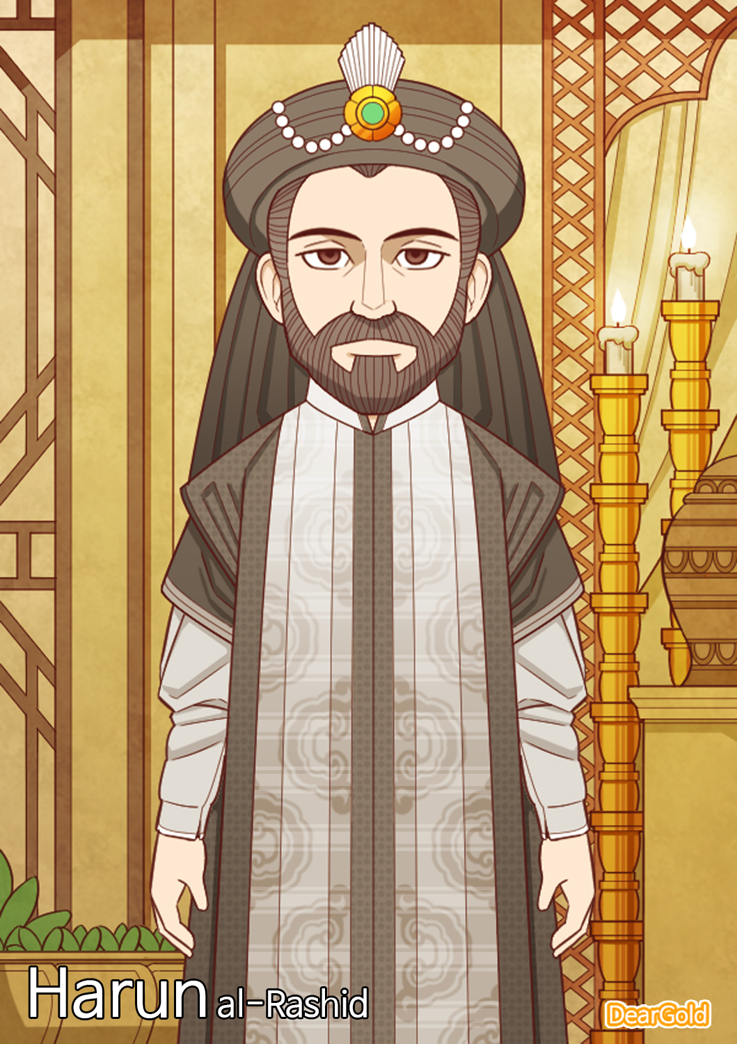 Portrait Harun Al Rashid