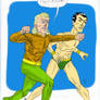 Aquaman vs Namor Colours