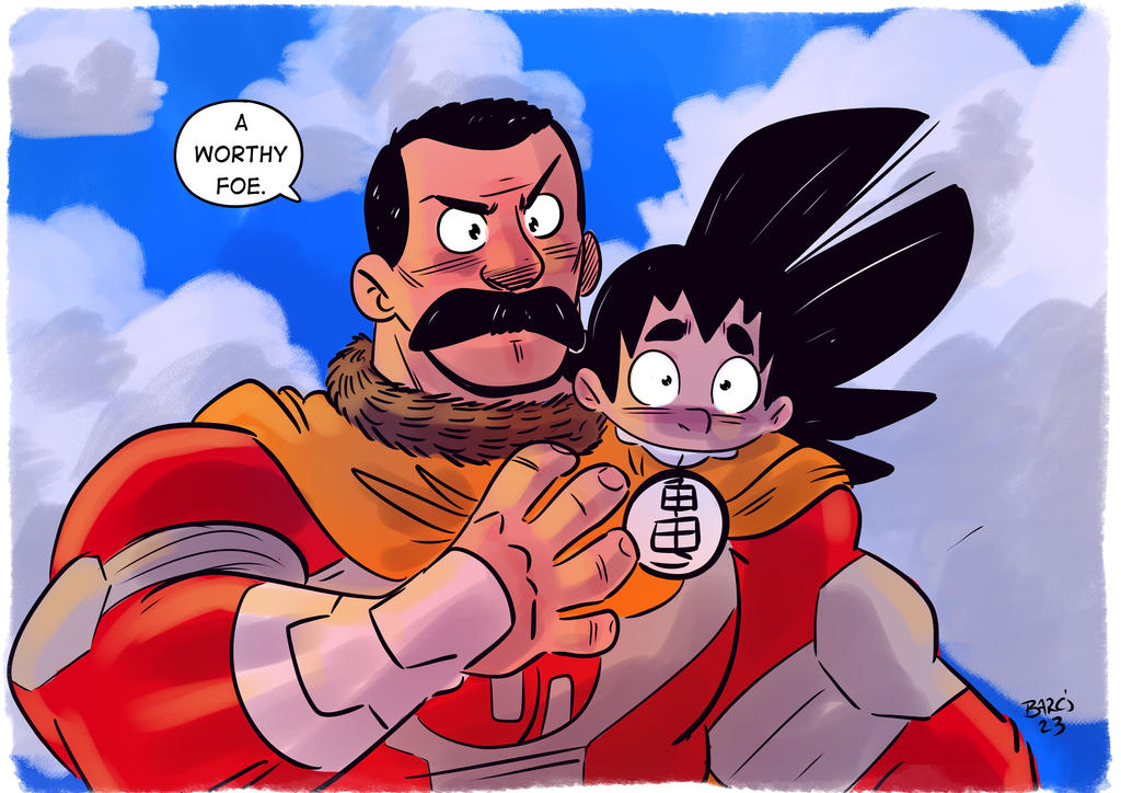 Tragg V Goku Vs Thragg by crazyjedichicken on DeviantArt