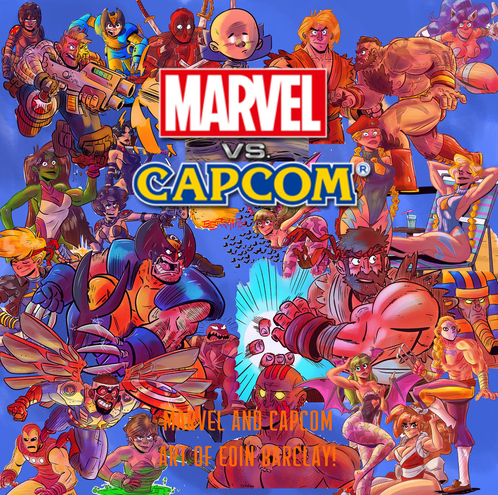 marvel vs capcom by crazyjedichicken on DeviantArt