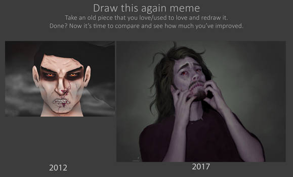 Vampire - Draw this again 2012 to 2017