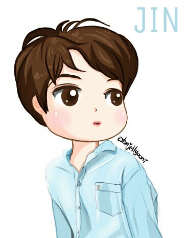 Jin - BTS 'Love Yourself' by taejellyooni on DeviantArt Jin - BTS 'Love Yourself' by taejellyooni on DeviantArt