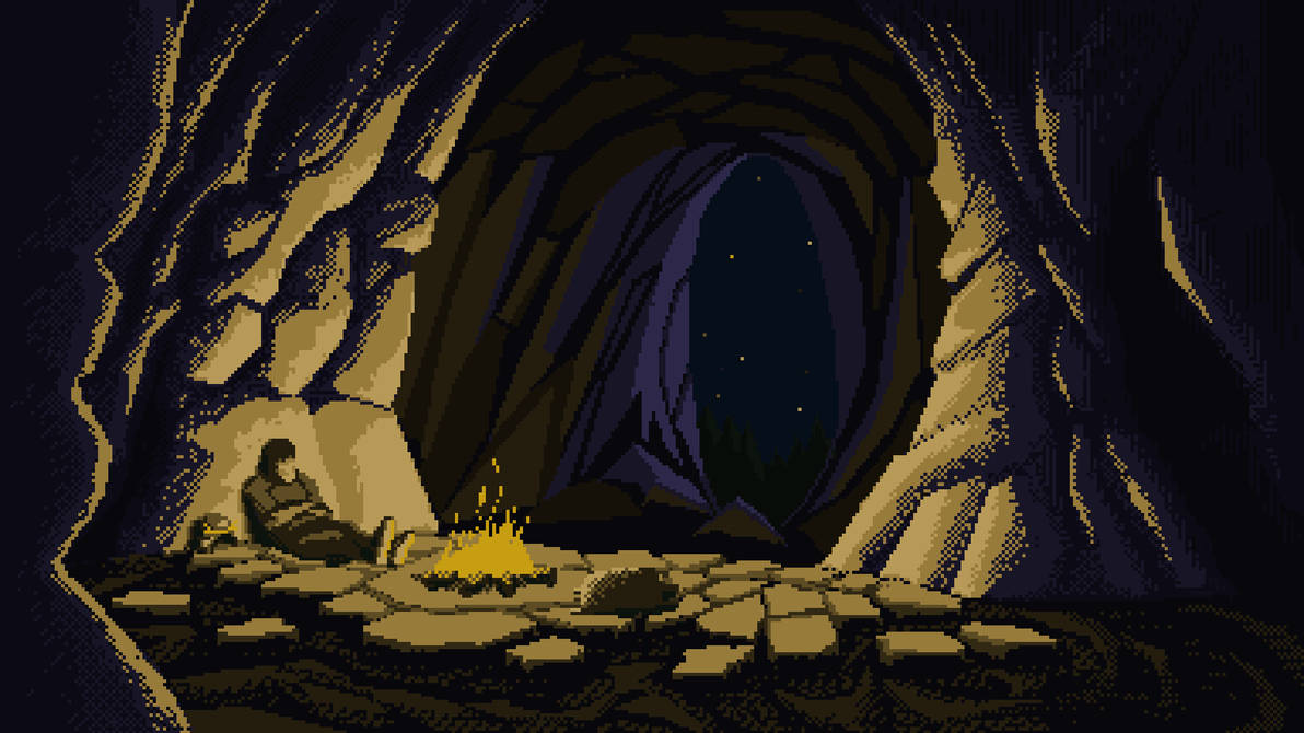 Cave by 1Eni1 on DeviantArt
