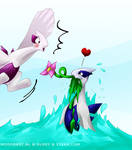 Lugio and Lugia by sushy00
