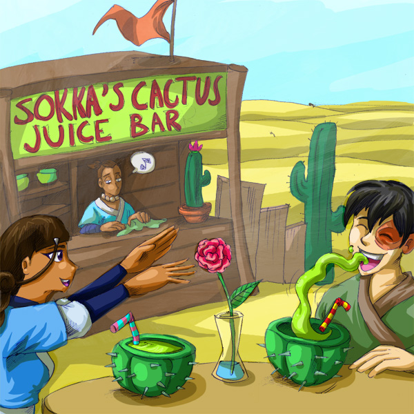 Zutara week: Cactus Juice