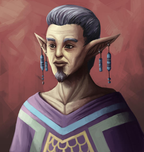 Buff Elf Portrait elf portrait by sushy00 on DeviantArt