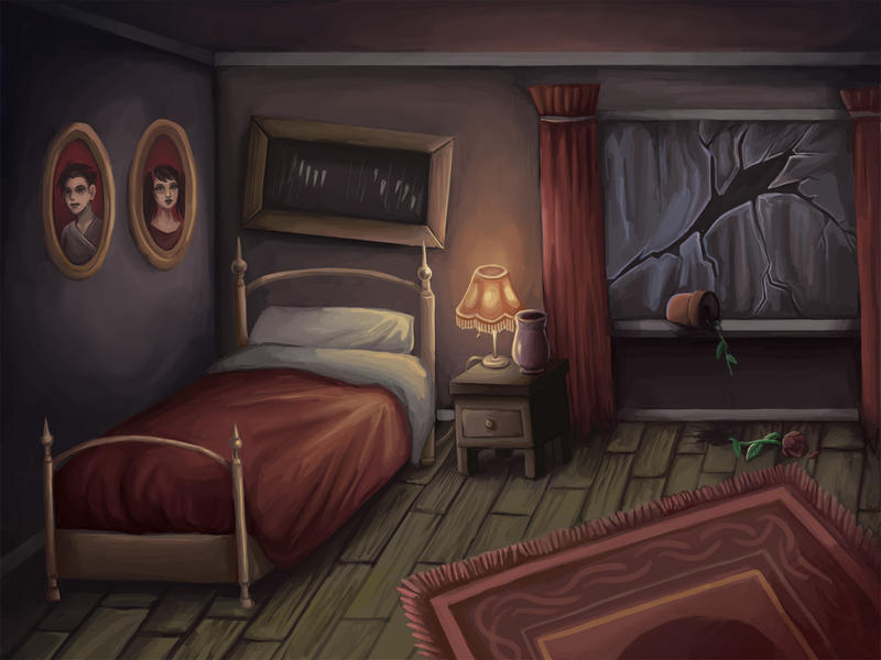 haunted bedroom