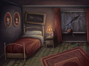 haunted bedroom
