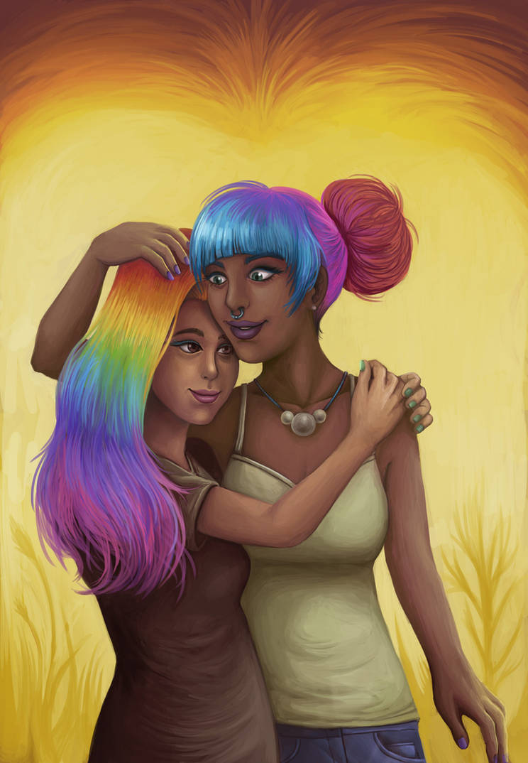rainbow love by sushy00