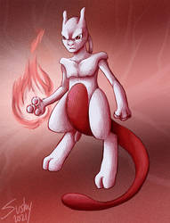 red Mewtwo