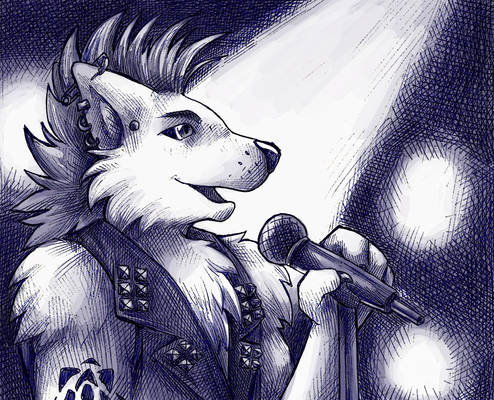commission: furry singer