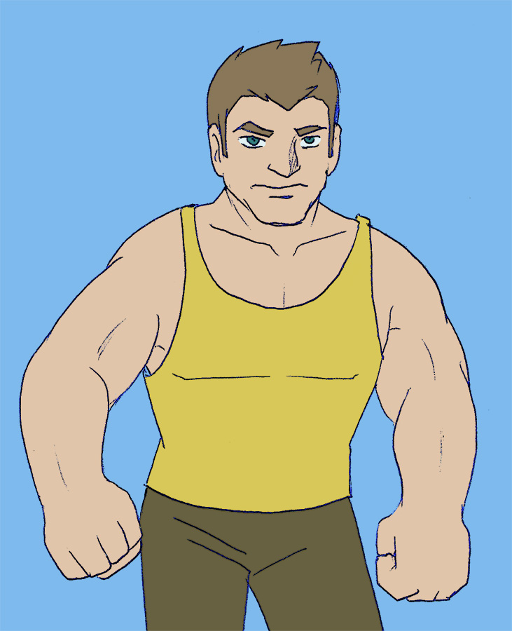 buff guy by sushy00 on DeviantArt