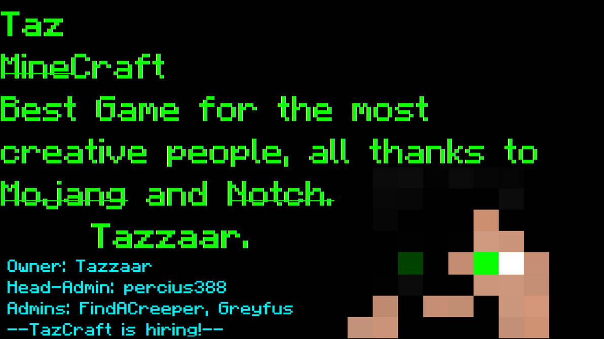 TazCraft Wallpaper by dnalsi on DeviantArt