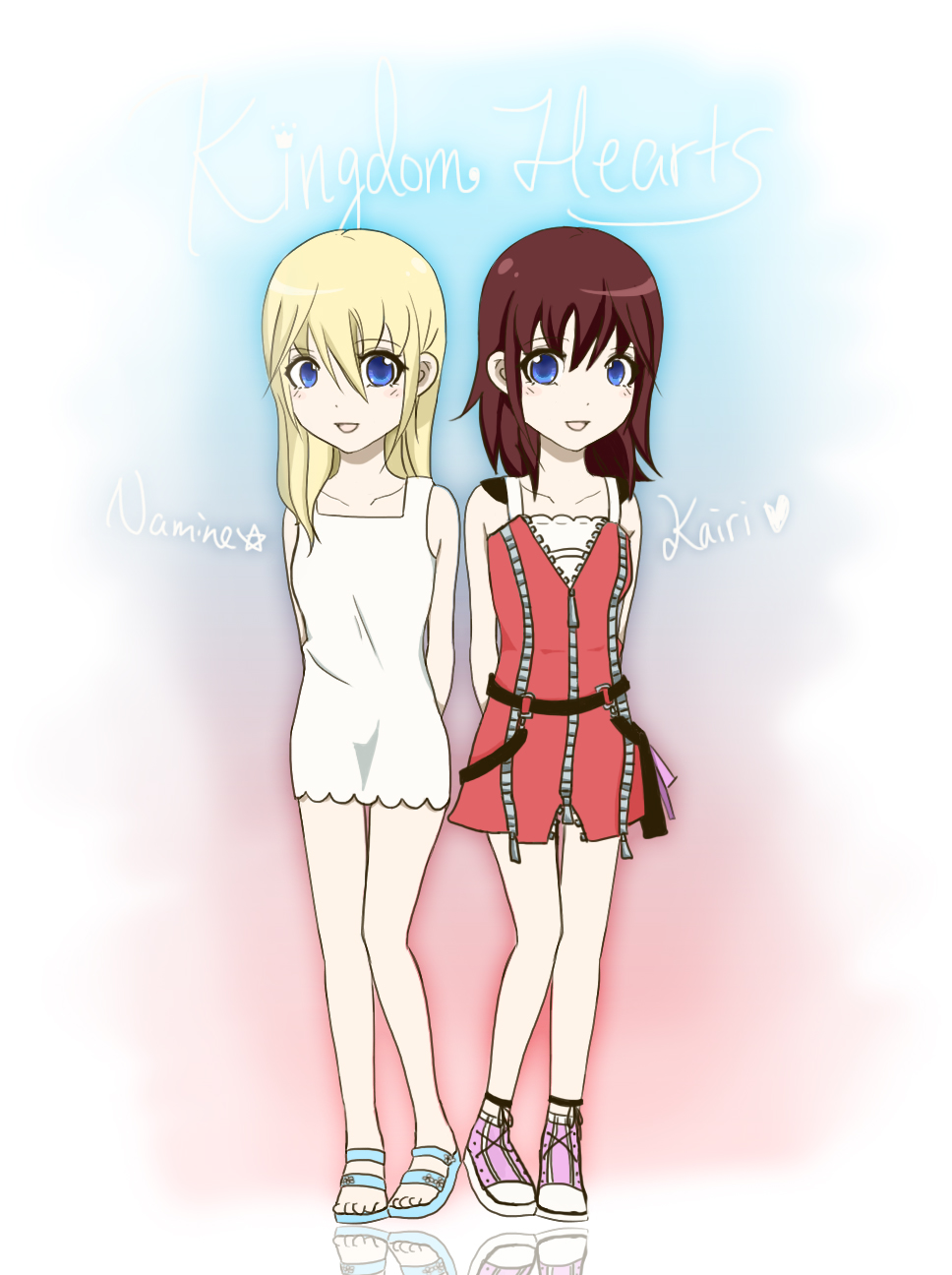 Kairi and Namine