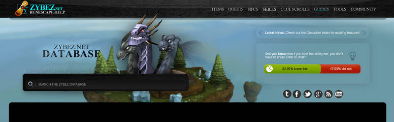 Runescape Account Database