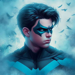 Nightwing Airbrushed