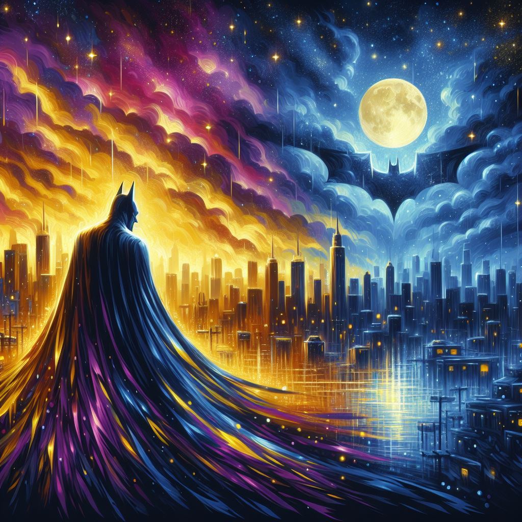 colorful batman by Grayson256 on DeviantArt