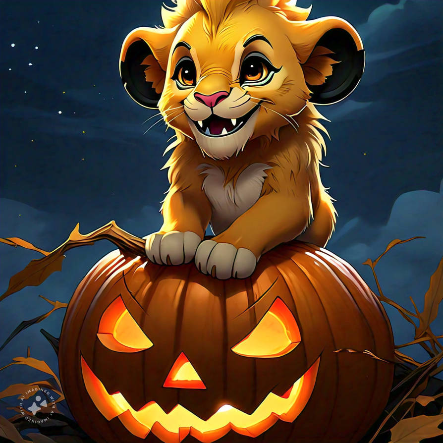 Spooky Simba Simba's Halloween Celebration (4) by Grayson256 on DeviantArt