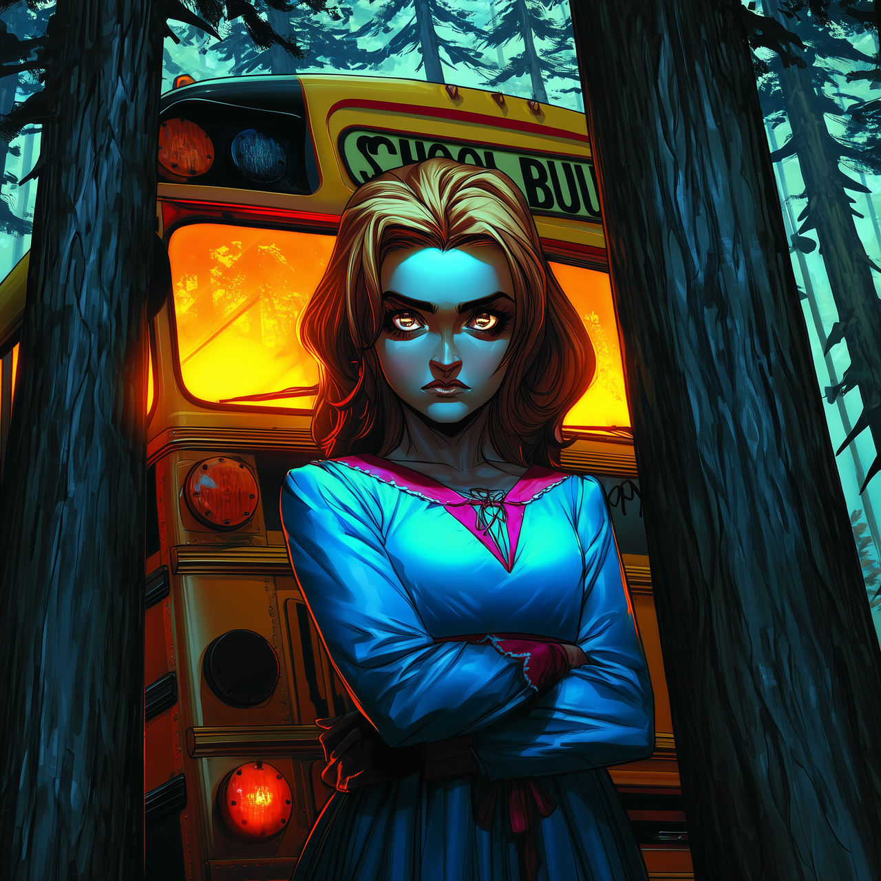 Haunted Bus by Grayson256 on DeviantArt
