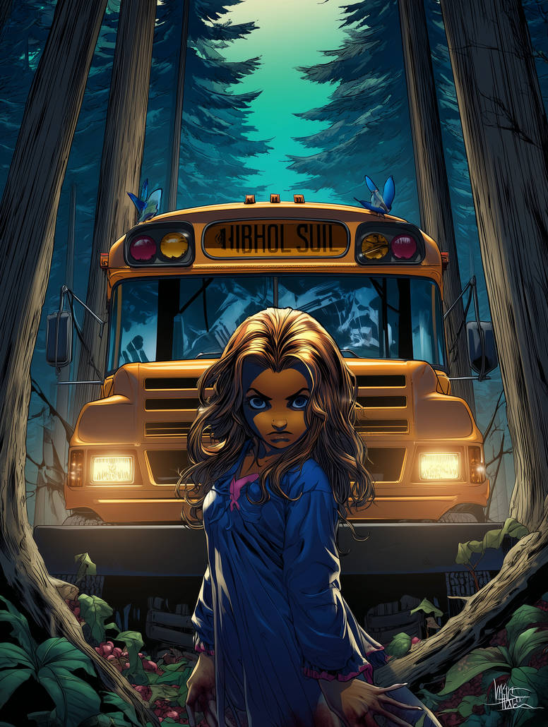 Werewolf Bus Haunted Bus by Grayson256 on DeviantArt