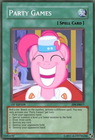 Party Games YGO Card