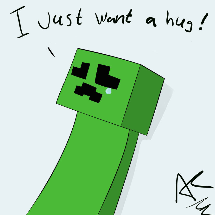 Sad Creeper by Gust-Control on DeviantArt