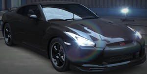 Luigi's Nissan GTR SpecV