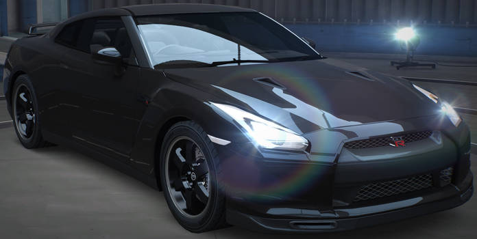 Luigi's Nissan GTR SpecV
