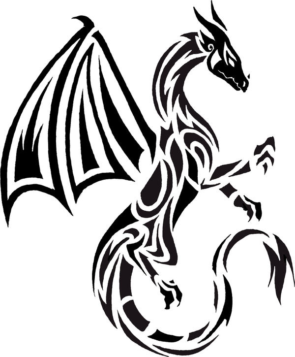 Dragon tattoo by Bleckhart on DeviantArt