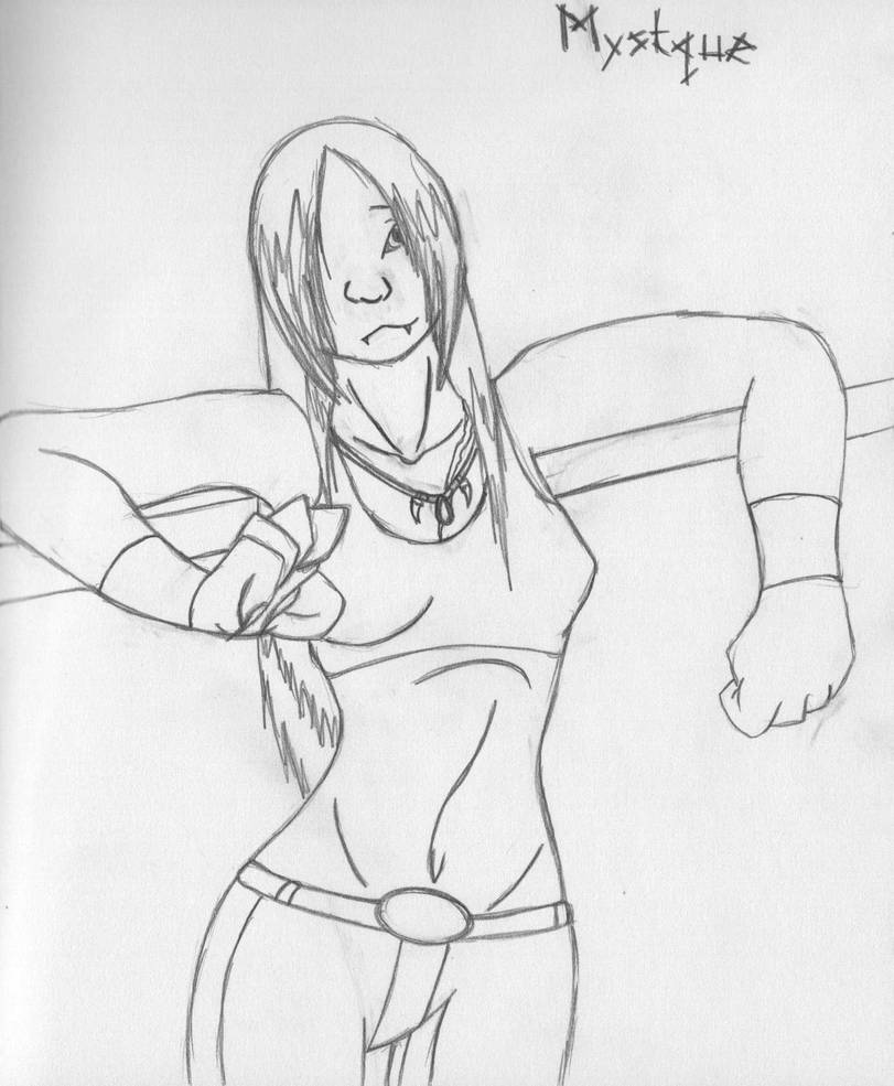 Mystique Human Form by EmpressAkitla on DeviantArt