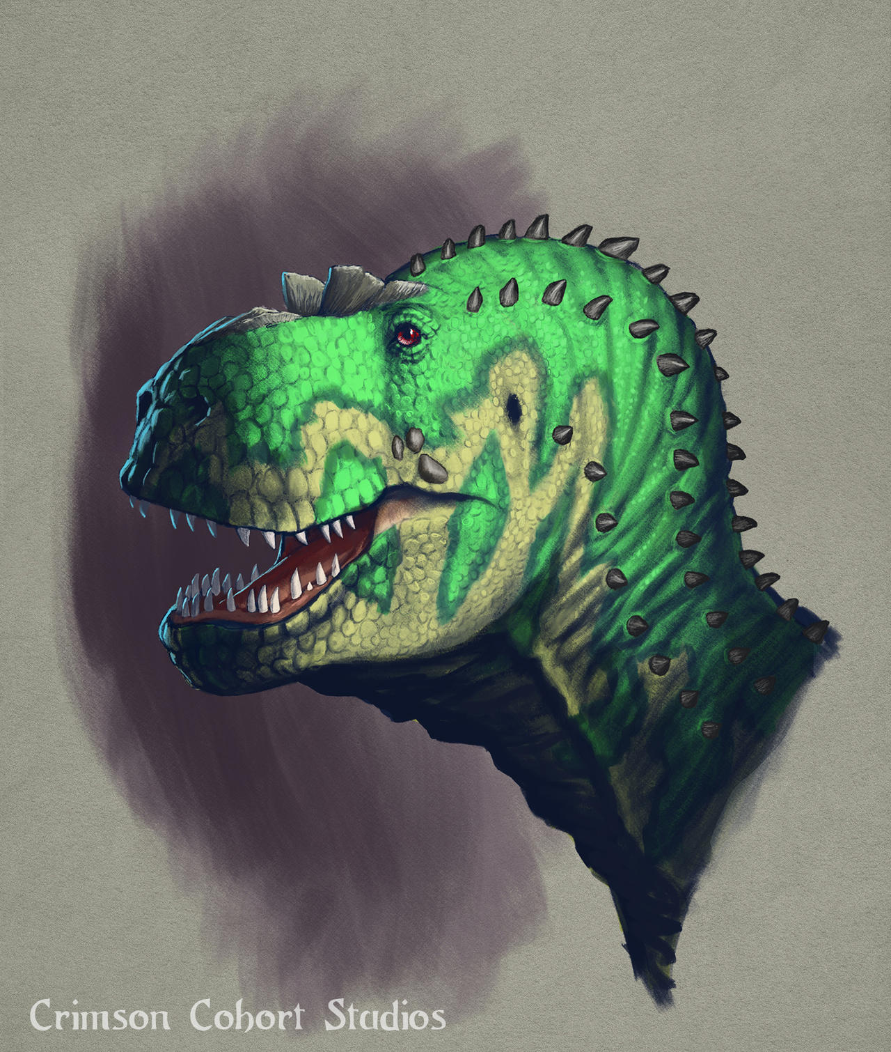 Gorgosaurus Portrait by CrimsonCohortStudios on DeviantArt