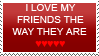 FRIENDS STAMP