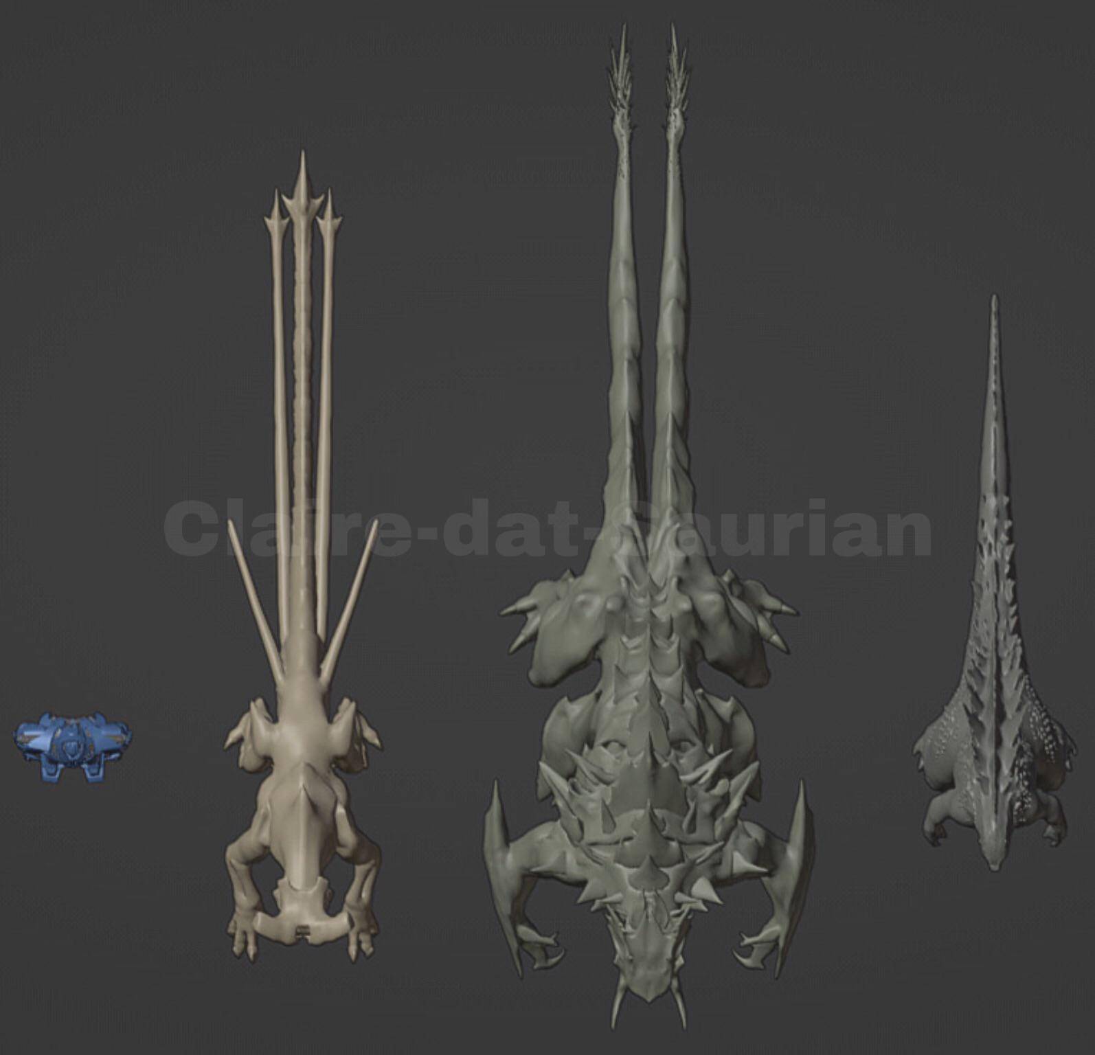 Slattern VS Mega Kaiju Size Debate Top View by SuperKaijuHorrorGal on ...