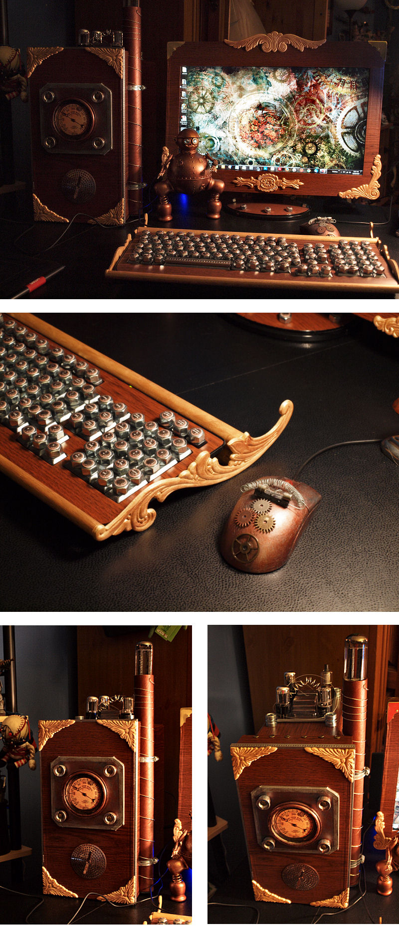 Steampunk Computer Mod by ajldesign on DeviantArt