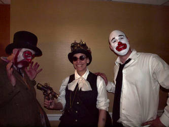 Clowning Around at the Steampunk World's Fair