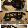 Leather Steampunk Aviator Goggles