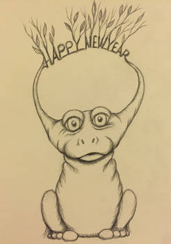 My New Years Eve drawing!